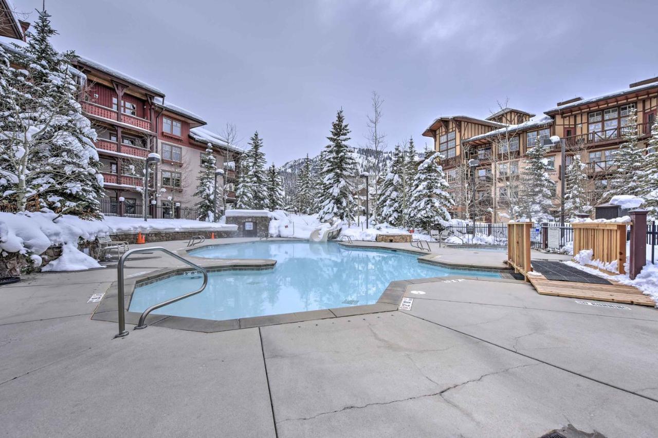 Slopeside Solitude Condo - Walk To Ski Lifts! Екстер'єр фото